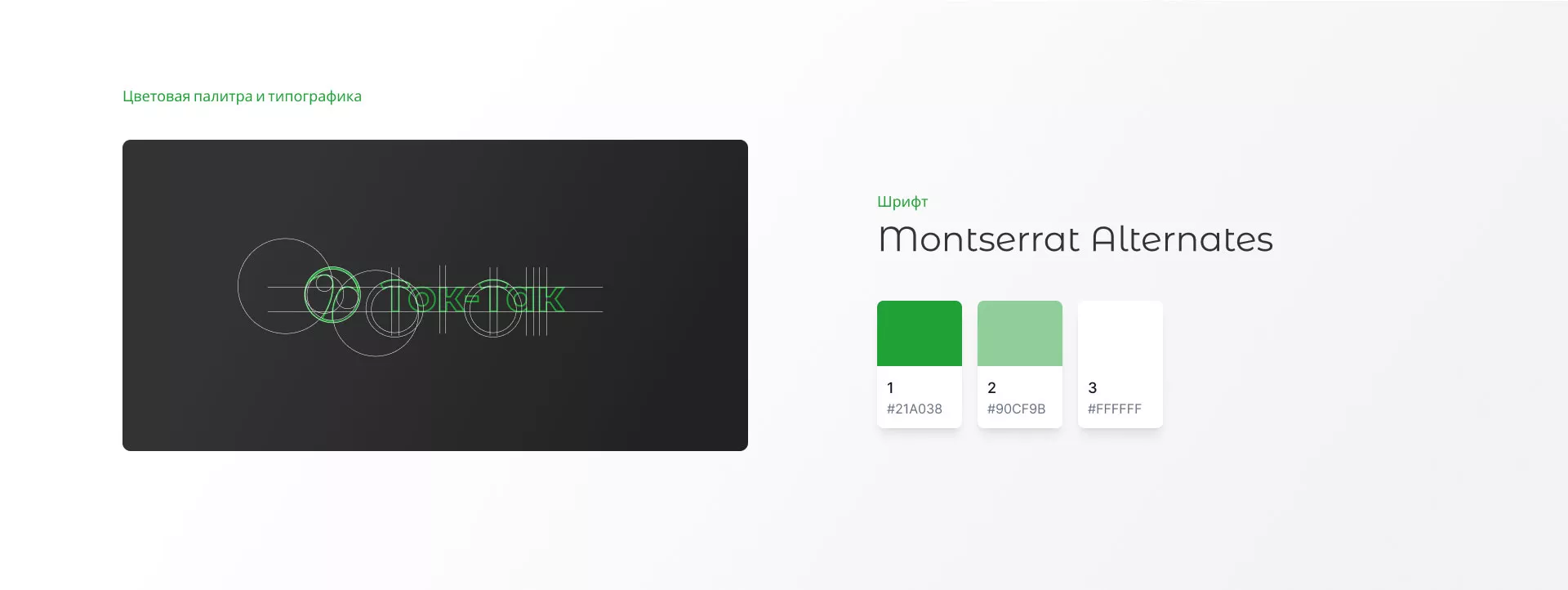 Разработка логотипа аутсорсинговой компании «Ток-Так» в Плавске